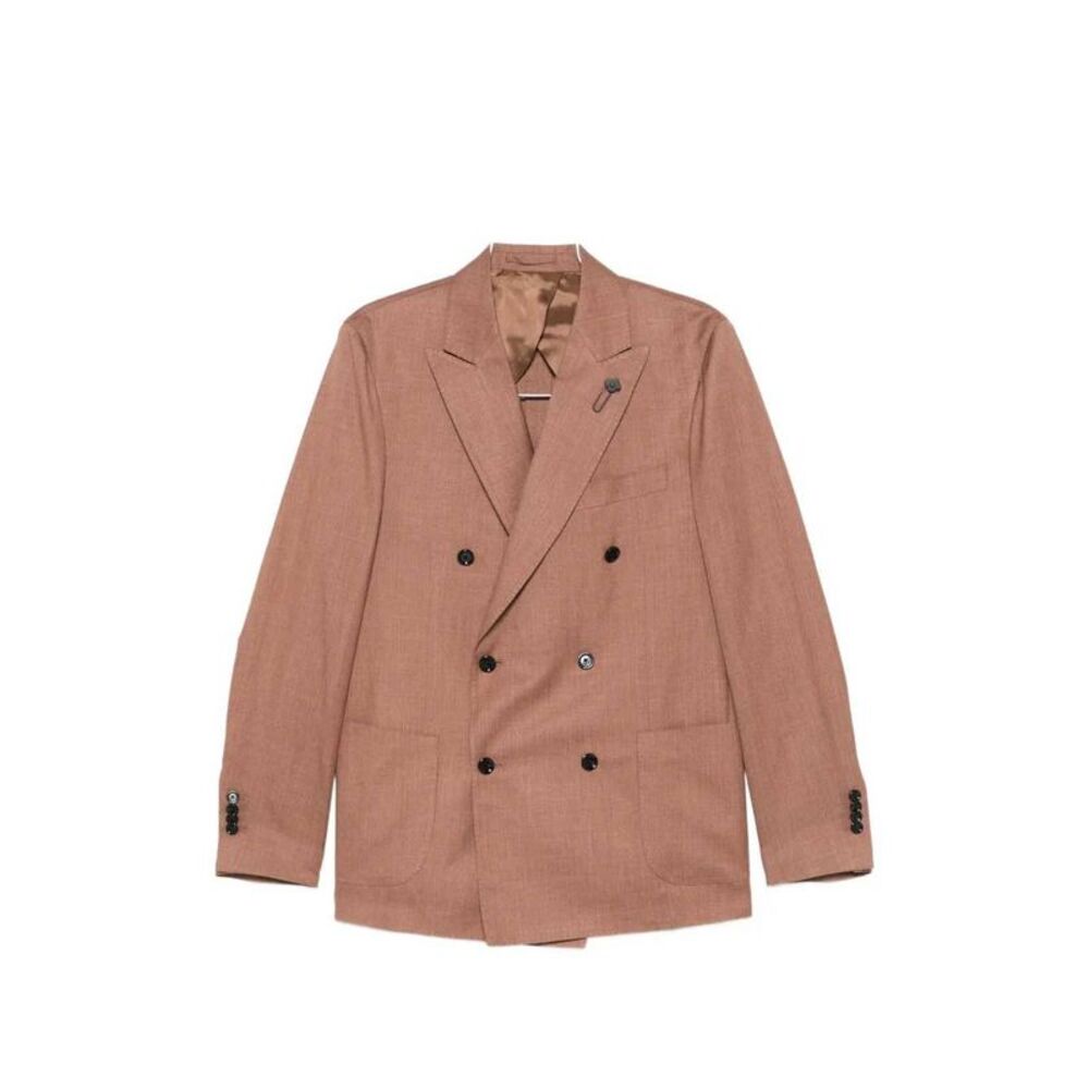 Lardini Men Double-Breasted Blazer